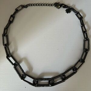 Black hematite Chain Necklace WHBM